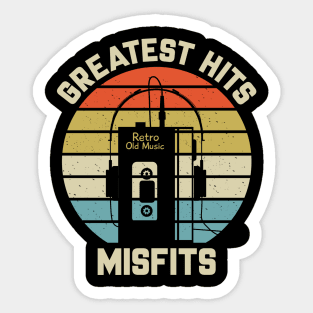 Greatest Hits Misfits Sticker